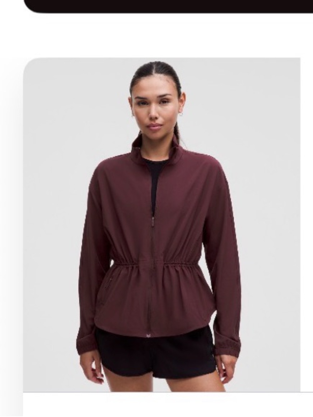 lululemon athletica Men's Performance Jacket in Plum